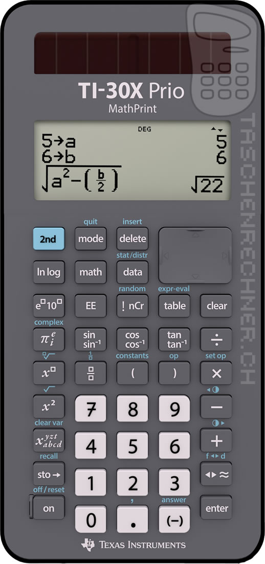 TI-30X Plus MathPrint —Acquista ora su .